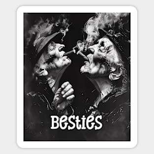 Besties: My Best Friend... Soulmate Sticker